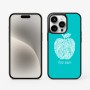 כיסוי בעיצוב אישי עם השם שלך לדגם - Apple iPhone 15 Pro בעיצוב הדפס תפוח