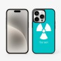 כיסוי בעיצוב אישי עם השם שלך לדגם - Apple iPhone 15 Pro בעיצוב פצצת אטום גרעינית