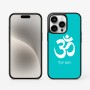 כיסוי בעיצוב אישי עם השם שלך לדגם - Apple iPhone 15 Pro בעיצוב סמל אום