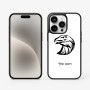 כיסוי בעיצוב אישי עם השם שלך לדגם - Apple iPhone 15 Pro בעיצוב ראש נשר