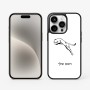 כיסוי בעיצוב אישי עם השם שלך לדגם - Apple iPhone 15 Pro בעיצוב פומה