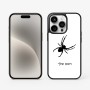 כיסוי בעיצוב אישי עם השם שלך לדגם - Apple iPhone 15 Pro בעיצוב עכביש