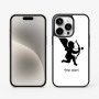 כיסוי בעיצוב אישי עם השם שלך לדגם - Apple iPhone 15 Pro בעיצוב קופידון