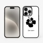 כיסוי בעיצוב אישי עם השם שלך לדגם - Apple iPhone 15 Pro בעיצוב פרח היביסקוס
