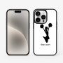 כיסוי בעיצוב אישי עם השם שלך לדגם - Apple iPhone 15 Pro בעיצוב מעודדת