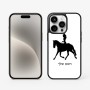 כיסוי בעיצוב אישי עם השם שלך לדגם - Apple iPhone 15 Pro בעיצוב קאוגירל - אישה