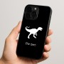 כיסוי בעיצוב אישי עם השם שלך לדגם - Apple iPhone 15 Pro בעיצוב דינוזאור