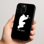 כיסוי בעיצוב אישי עם השם שלך לדגם - Apple iPhone 15 Pro בעיצוב שחקן כאב כדור
