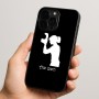 כיסוי בעיצוב אישי עם השם שלך לדגם - Apple iPhone 15 Pro בעיצוב צלמת - אישה