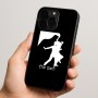 כיסוי בעיצוב אישי עם השם שלך לדגם - Apple iPhone 15 Pro בעיצוב אישה רוקדת עם גבר