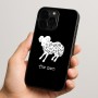 כיסוי בעיצוב אישי עם השם שלך לדגם - Apple iPhone 15 Pro בעיצוב מזלות - טלה