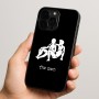כיסוי בעיצוב אישי עם השם שלך לדגם - Apple iPhone 15 Pro בעיצוב מזלות - תאומים
