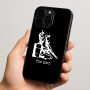 כיסוי בעיצוב אישי עם השם שלך לדגם - Apple iPhone 15 Pro בעיצוב קאוגירל
