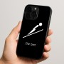 כיסוי בעיצוב אישי עם השם שלך לדגם - Apple iPhone 15 Pro בעיצוב קפיצת סקי אולימפית