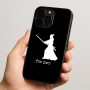 כיסוי בעיצוב אישי עם השם שלך לדגם - Apple iPhone 15 Pro בעיצוב סמוראי