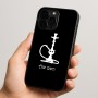 כיסוי בעיצוב אישי עם השם שלך לדגם - Apple iPhone 15 Pro בעיצוב נרגילה
