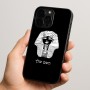 כיסוי בעיצוב אישי עם השם שלך לדגם - Apple iPhone 15 Pro בעיצוב פרעה - תות ענח' אמון מצרי