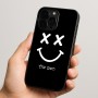 כיסוי בעיצוב אישי עם השם שלך לדגם - Apple iPhone 15 Pro בעיצוב סמיילי