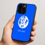 כיסוי בעיצוב אישי עם השם שלך לדגם - Apple iPhone 15 Pro בעיצוב פני אריה