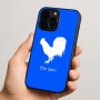כיסוי בעיצוב אישי עם השם שלך לדגם - Apple iPhone 15 Pro בעיצוב תרנגול