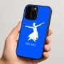 כיסוי בעיצוב אישי עם השם שלך לדגם - Apple iPhone 15 Pro בעיצוב בלרינה