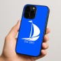 כיסוי בעיצוב אישי עם השם שלך לדגם - Apple iPhone 15 Pro בעיצוב סירה