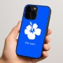 כיסוי בעיצוב אישי עם השם שלך לדגם - Apple iPhone 15 Pro בעיצוב פרח היביסקוס