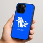 כיסוי בעיצוב אישי עם השם שלך לדגם - Apple iPhone 15 Pro בעיצוב צוללן