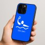 כיסוי בעיצוב אישי עם השם שלך לדגם - Apple iPhone 15 Pro בעיצוב כדור מים אולימפי