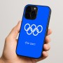 כיסוי בעיצוב אישי עם השם שלך לדגם - Apple iPhone 15 Pro בעיצוב אולימפי