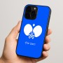 כיסוי בעיצוב אישי עם השם שלך לדגם - Apple iPhone 15 Pro בעיצוב פינג פונג