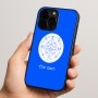 כיסוי בעיצוב אישי עם השם שלך לדגם - Apple iPhone 15 Pro בעיצוב לוח שנה אצטקי של המאיה