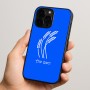 כיסוי בעיצוב אישי עם השם שלך לדגם - Apple iPhone 15 Pro בעיצוב חיטה גלית זהב