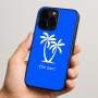כיסוי בעיצוב אישי עם השם שלך לדגם - Apple iPhone 15 Pro בעיצוב כפות ידיים