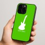 כיסוי בעיצוב אישי עם השם שלך לדגם - Apple iPhone 15 Pro בעיצוב גיטרה