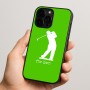 כיסוי בעיצוב אישי עם השם שלך לדגם - Apple iPhone 15 Pro בעיצוב שחקן גולף