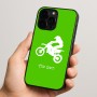 כיסוי בעיצוב אישי עם השם שלך לדגם - Apple iPhone 15 Pro בעיצוב מוטוקרוס