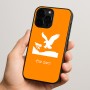 כיסוי בעיצוב אישי עם השם שלך לדגם - Apple iPhone 15 Pro בעיצוב נשר אמריקאי