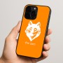 כיסוי בעיצוב אישי עם השם שלך לדגם - Apple iPhone 15 Pro בעיצוב זאב