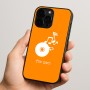 כיסוי בעיצוב אישי עם השם שלך לדגם - Apple iPhone 15 Pro בעיצוב תקליטור - אזור מוזיקה