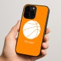 כיסוי בעיצוב אישי עם השם שלך לדגם - Apple iPhone 15 Pro בעיצוב כדורסל