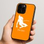 כיסוי בעיצוב אישי עם השם שלך לדגם - Apple iPhone 15 Pro בעיצוב סקי
