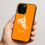 כיסוי בעיצוב אישי עם השם שלך לדגם - Apple iPhone 15 Pro בעיצוב אופנוע שלג