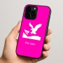 כיסוי בעיצוב אישי עם השם שלך לדגם - Apple iPhone 15 Pro בעיצוב נשר אמריקאי