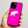 כיסוי בעיצוב אישי עם השם שלך לדגם - Apple iPhone 15 Pro בעיצוב פיל