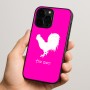כיסוי בעיצוב אישי עם השם שלך לדגם - Apple iPhone 15 Pro בעיצוב תרנגול