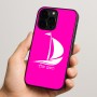 כיסוי בעיצוב אישי עם השם שלך לדגם - Apple iPhone 15 Pro בעיצוב סירה