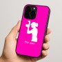 כיסוי בעיצוב אישי עם השם שלך לדגם - Apple iPhone 15 Pro בעיצוב צלמת - אישה