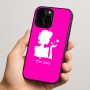 כיסוי בעיצוב אישי עם השם שלך לדגם - Apple iPhone 15 Pro בעיצוב אהבת נשים