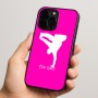 כיסוי בעיצוב אישי עם השם שלך לדגם - Apple iPhone 15 Pro בעיצוב ברייקדאנס